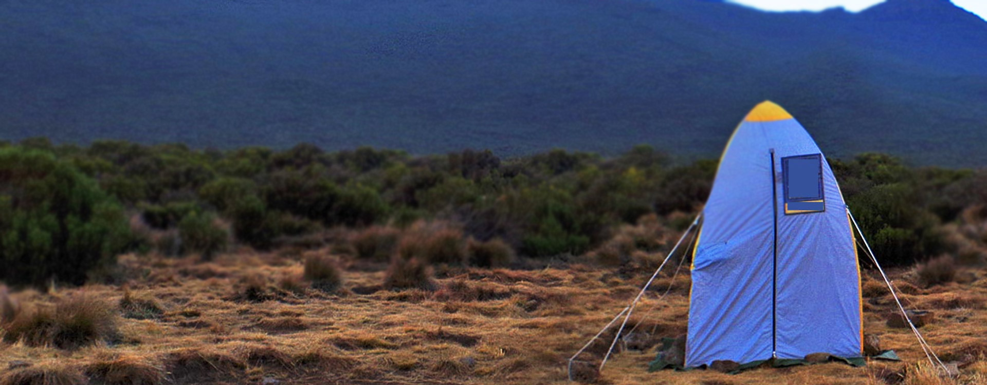 Private Toilet & Tents